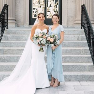 XS Show Me Your Mumu Bridesmaid Dress - Steel Blue